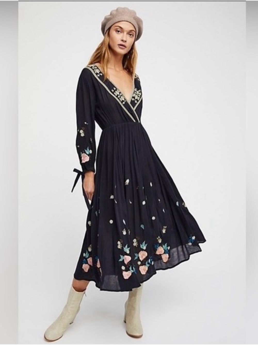 Free People The Enchanted Forest Midi Dress
